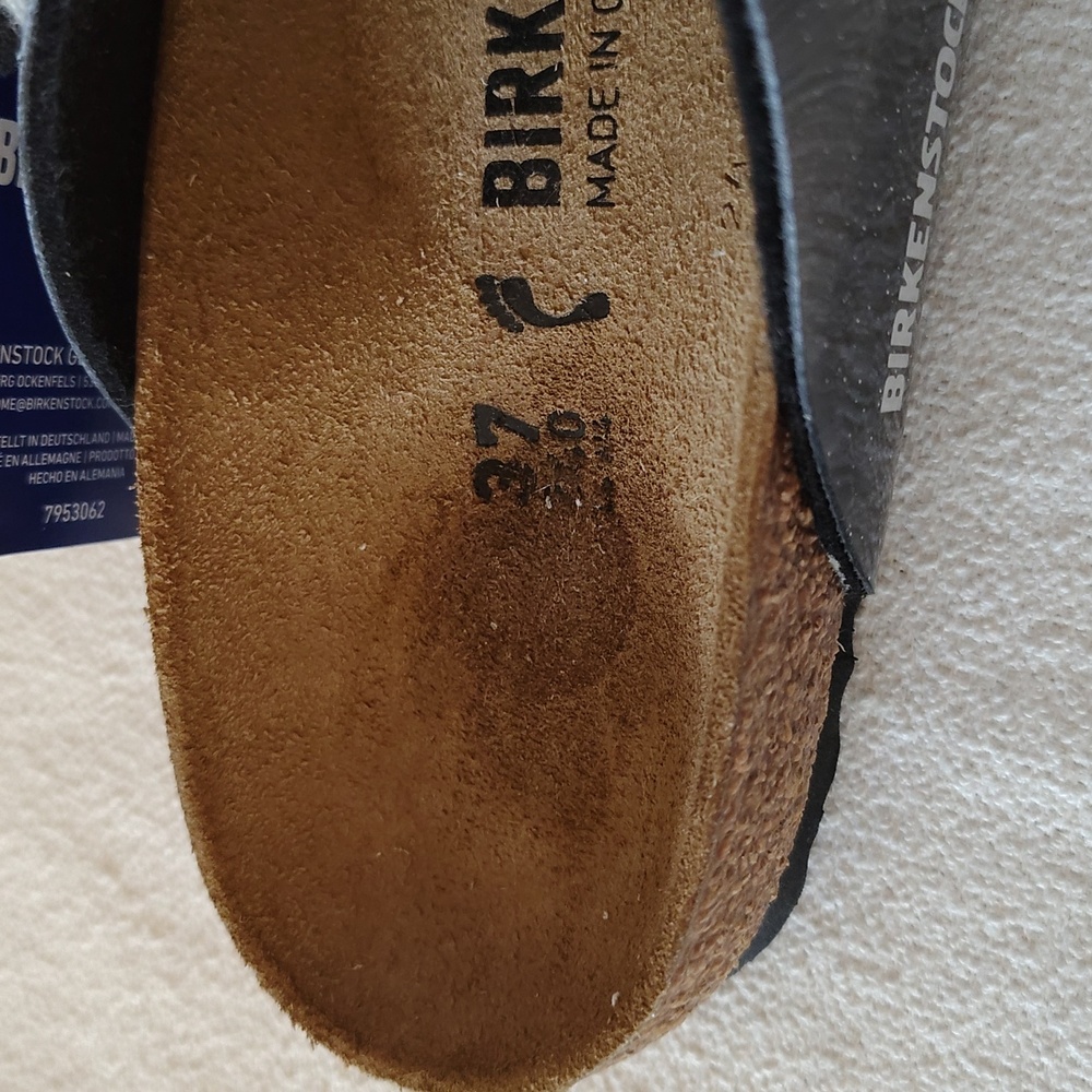 NEW Birkenstock Sidney Glitter Speckled Double-Buckle Slide Sandals. S 6-6.5 - Picture 14 of 14